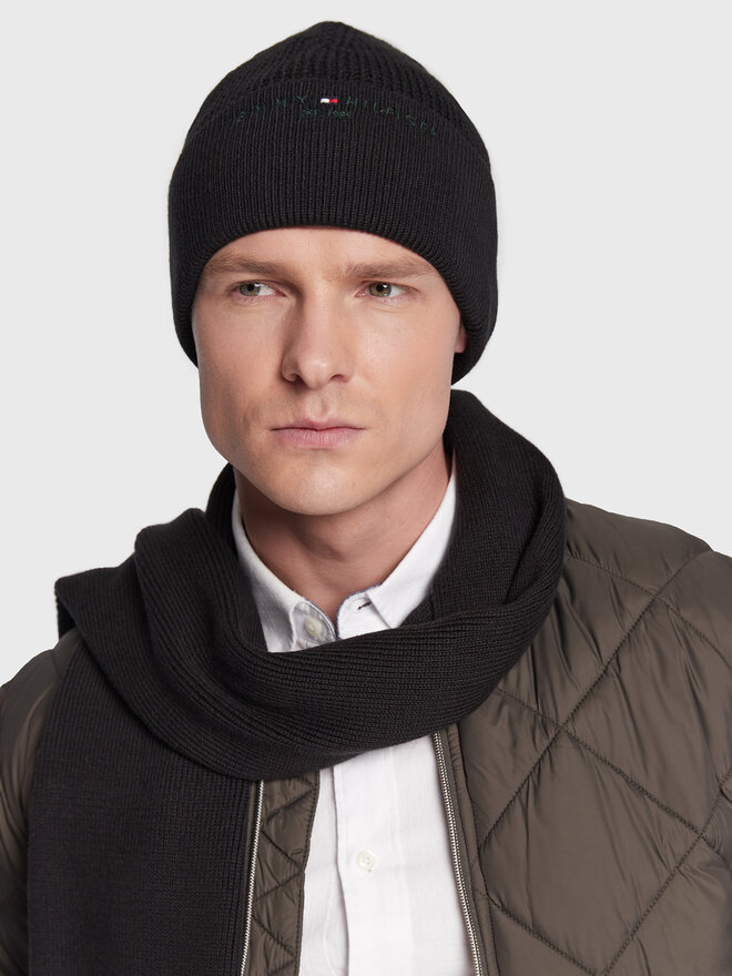 Bonnet echarpe tommy hilfiger homme outlet