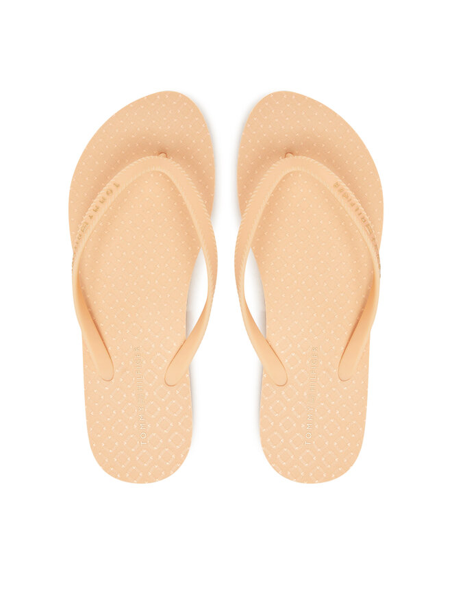Tommy Hilfiger Flip-flops Tommy Hilfiger Hilfiger Strap Beach Sandal FW0FW08736 Narancssárga
