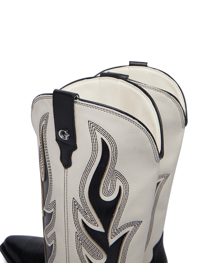 Guess Cowboystiefel Guess FLTLRG LEA11 Schwarz