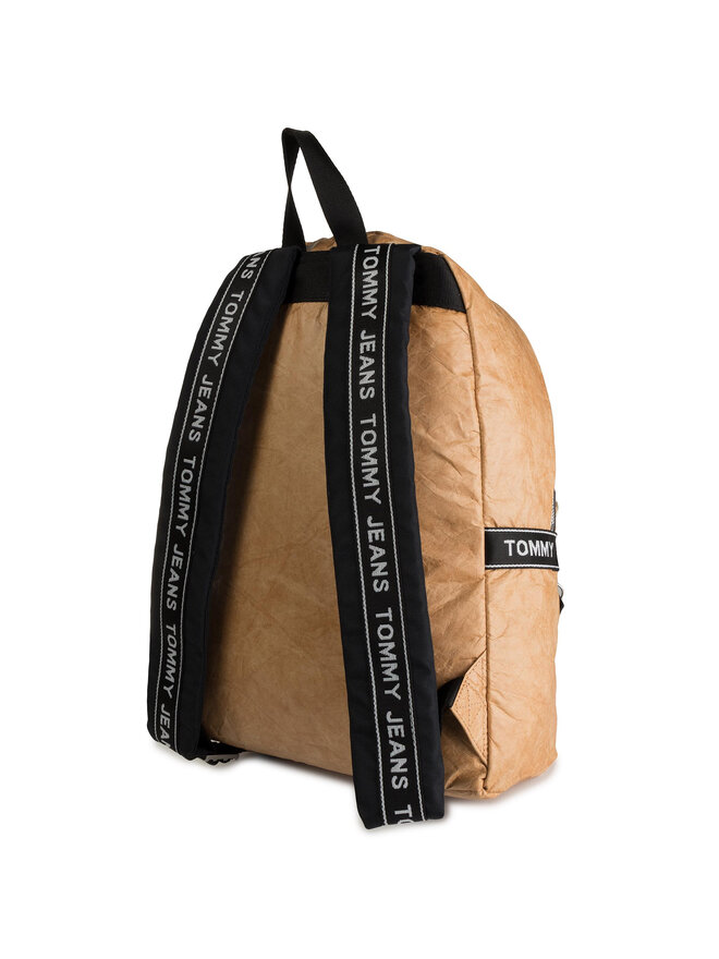 Tommy Jeans Rucksack Tommy Jeans Tjm Logo Tape Coated Backpack AM0AM04976 Braun