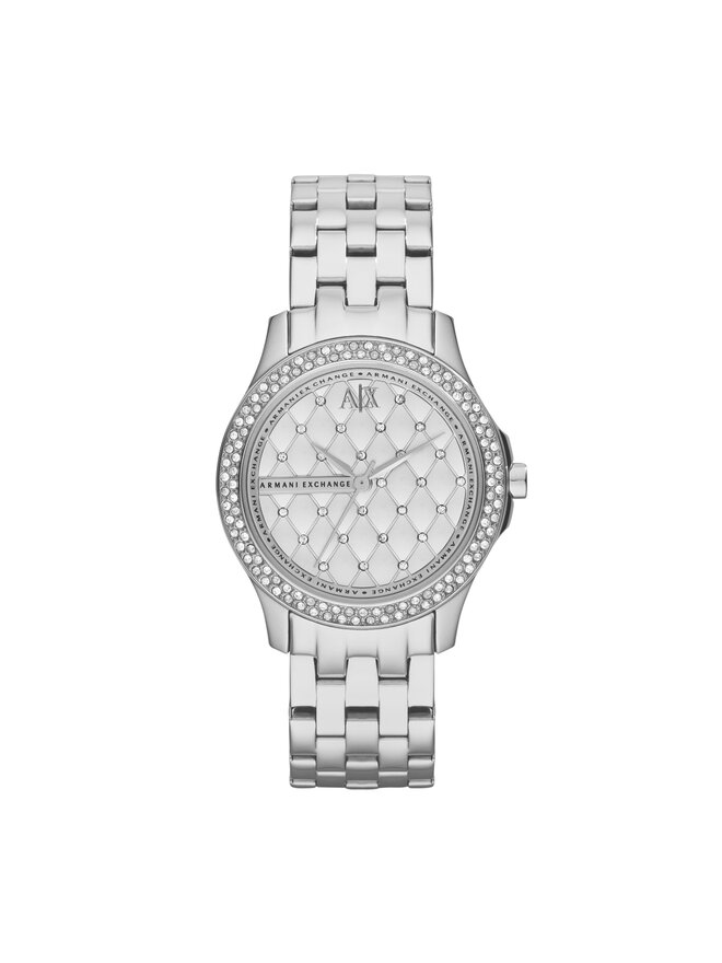 Armani Exchange Годинник Armani Exchange Lady Hampton AX5215 Срібний