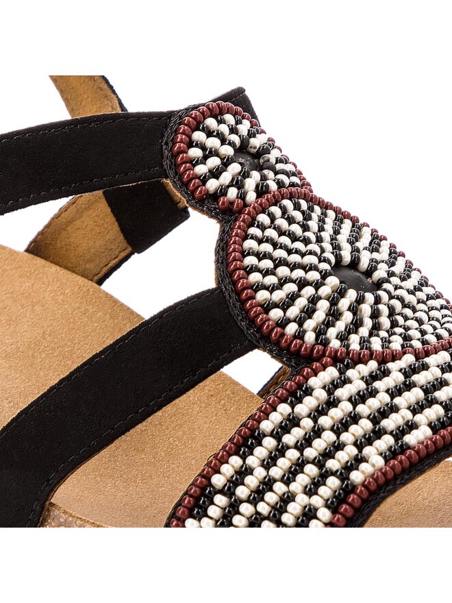 Desigual Sandalen Desigual Odisea Africa Bn 18SSHF07 Schwarz