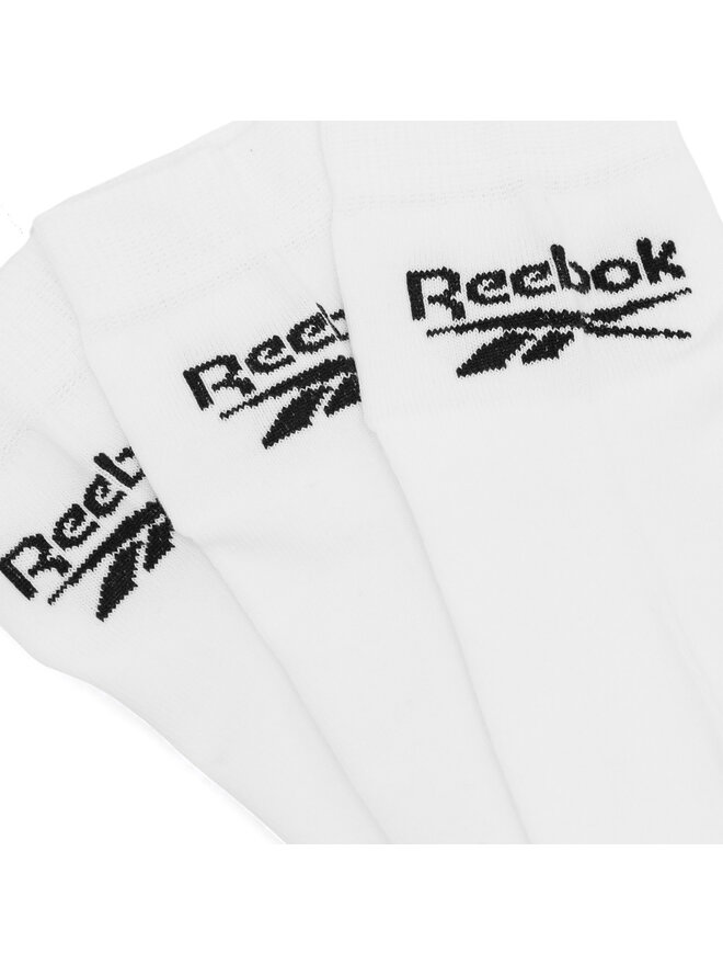 Reebok Súprava 3 párov vysokých ponožiek unisex Reebok R0429-SS24 (3-pack) Biela