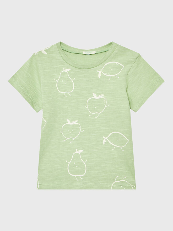 United Colors Of Benetton United Colors Of Benetton T-Shirt 3F93A102L Grün Relaxed Fit
