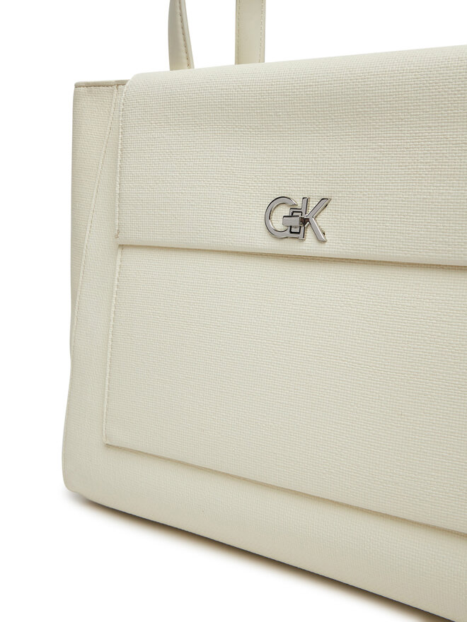 Calvin Klein Soma Calvin Klein Ck Medium Shopper_Tex K60K613178 Balts