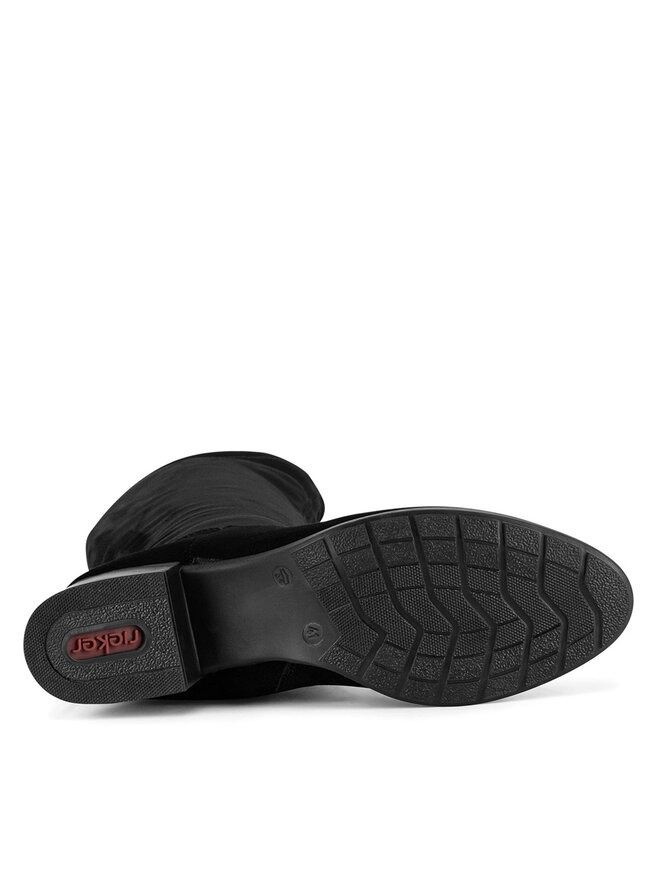 Rieker Kozačky Rieker 78654-00 Černá