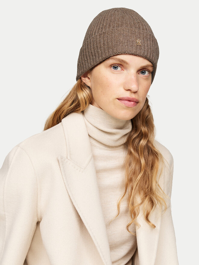 Tommy Hilfiger Σκούφος Tommy Hilfiger AW0AW16623 Μπεζ