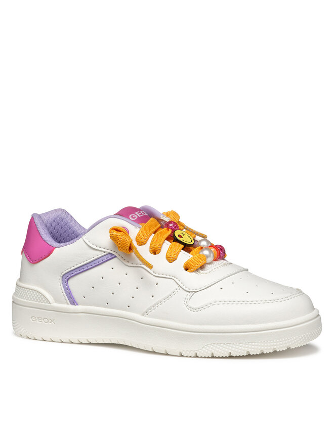 Geox Sneakersy Geox J Washiba J45HXD 000BC C0563 S Bílá