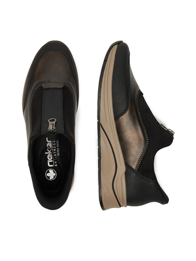 Rieker Halbschuhe Rieker N9553-25 Schwarz