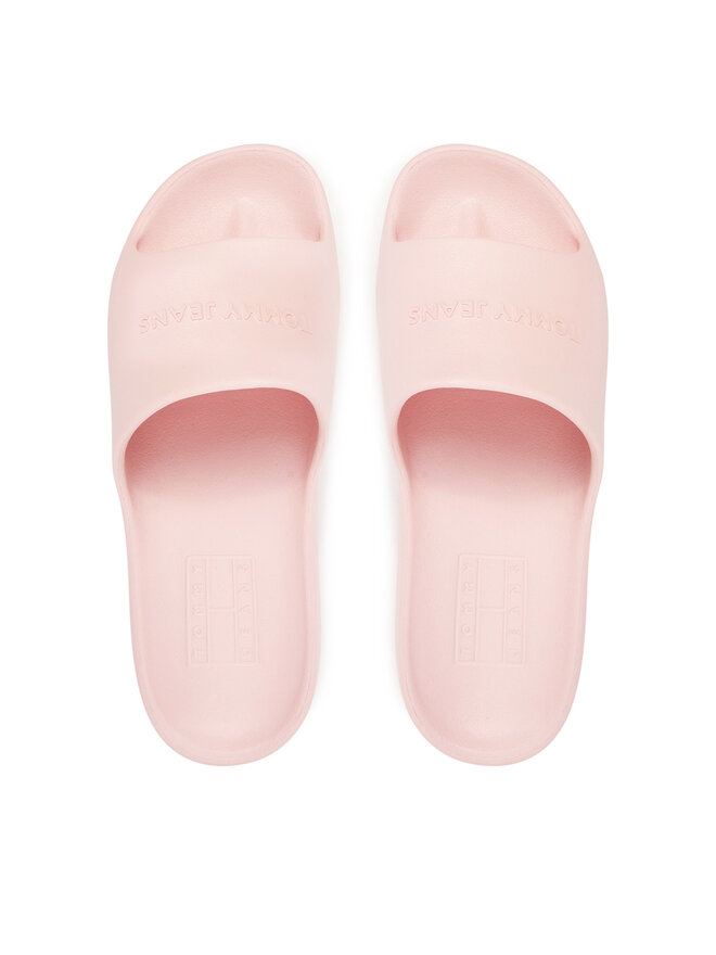 Tommy Jeans Παντόφλες Tommy Jeans Tjw Chunky Pool Slide Ess EN0EN02879 Ροζ