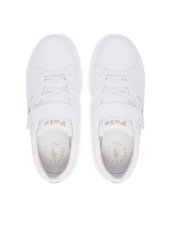 Polo Ralph Lauren Снікерcи Polo Ralph Lauren RL04828102 Білий