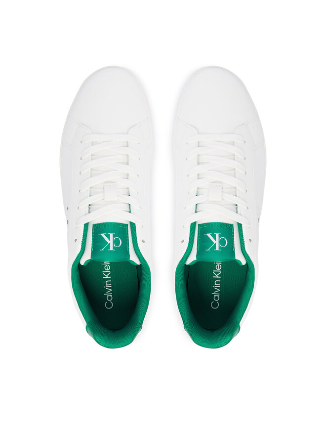 Calvin Klein Sneakers Calvin Klein 3 Cupsole Derby Pu Smo HM0HM02458 Weiß
