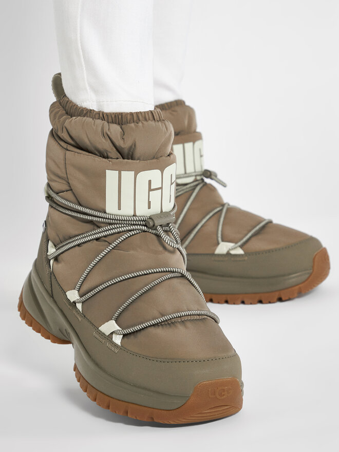 Ugg Sniego batai Ugg W Yose Puffer Mid 1131978 Žalia