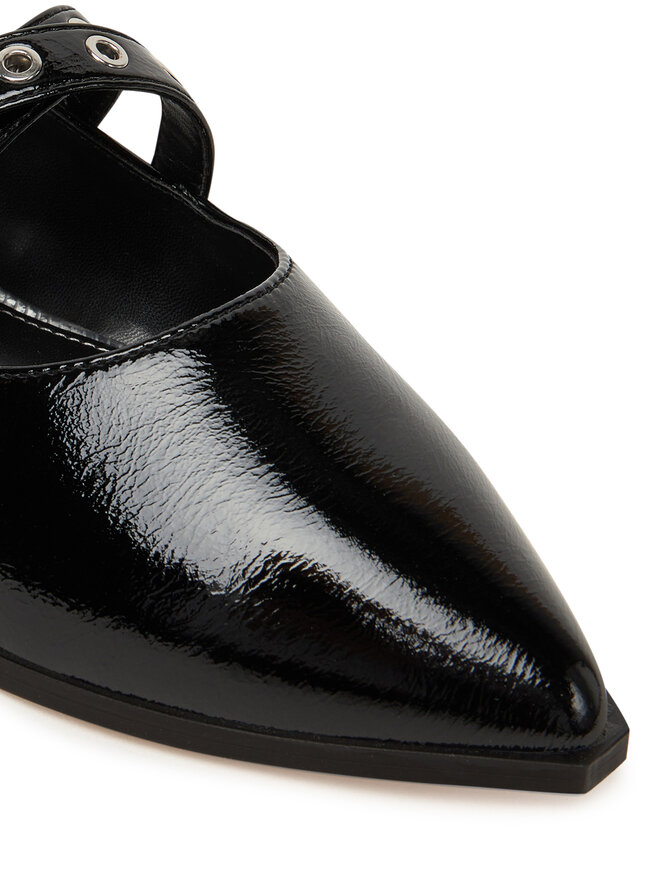 Buffalo Ballerinas Buffalo Marly Cross 1621026 Schwarz