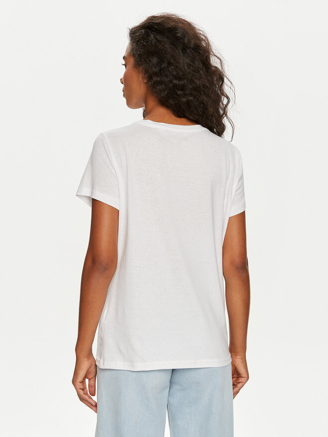 Mustang Mustang T-Shirt Alma 1013933 Λευκό Regular Fit