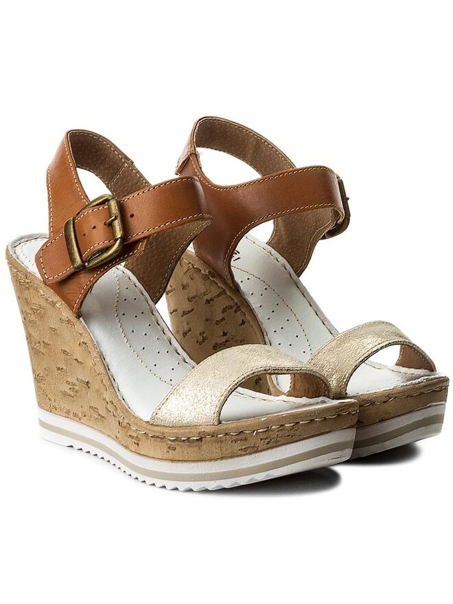 Aeros Sandalen Aeros ME-D114-LUTS-BELLA Oro/Cognac