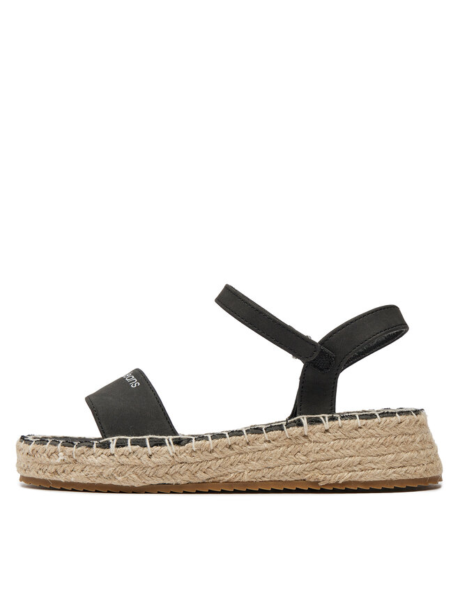 Calvin Klein Jeans Alpargatas Calvin Klein Jeans Rope Wedge V3A7-80839-1708 S Negro