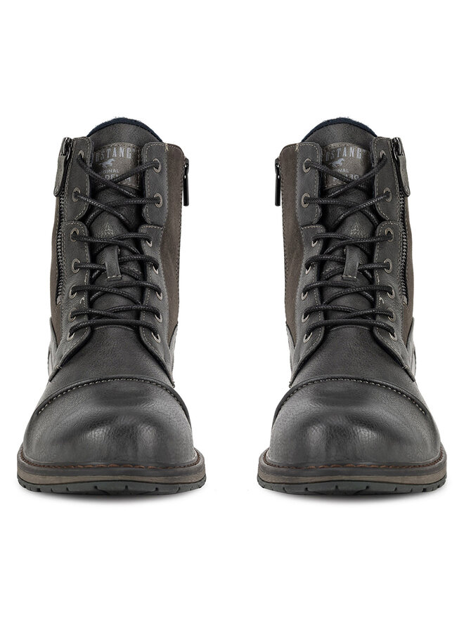 Mustang Schnürschuhe Mustang 4157-503 Grau