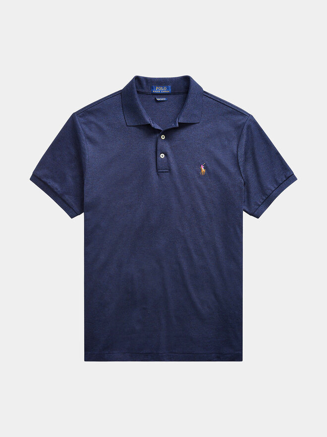 Polo Ralph Lauren Polo Ralph Lauren Poloshirt 710704319033 Dunkelblau Custom Slim Fit