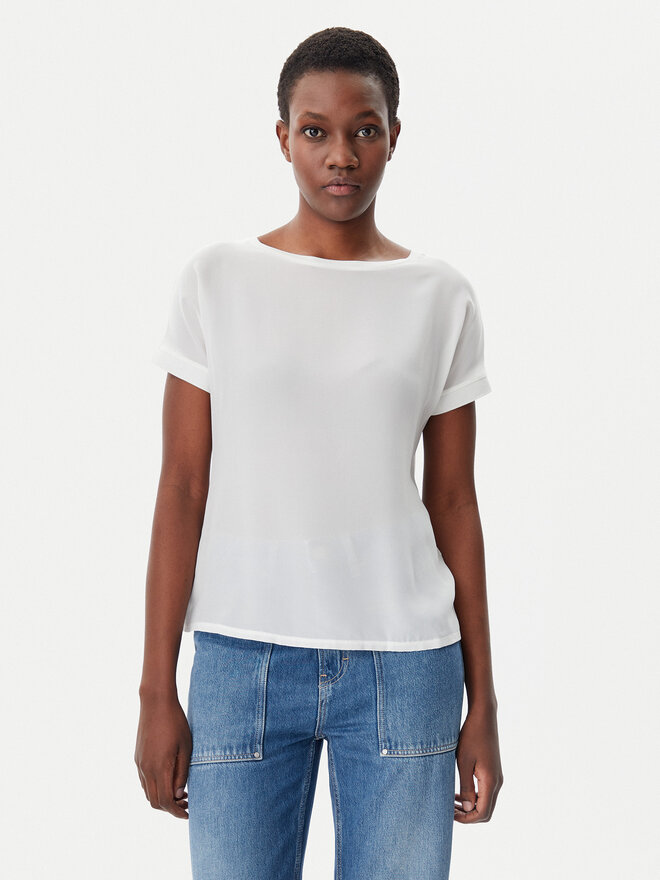 MAX&Co. MAX&Co. Camiseta Eiffel1 2518941034200 Écru Regular Fit