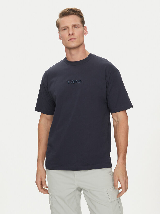 Vans Vans Marškinėliai Essential VN000HPZ Tamsiai mėlyna Loose Fit