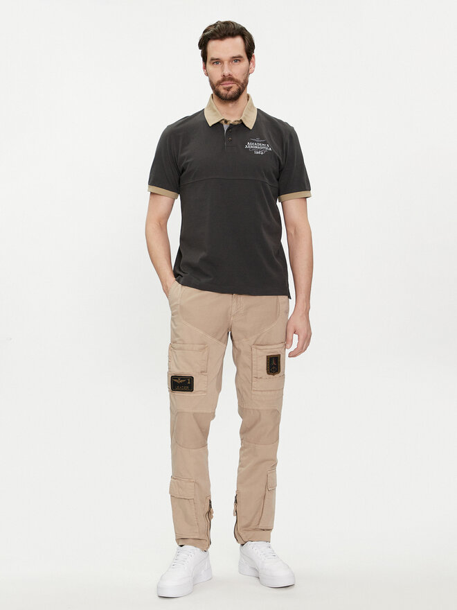 Aeronautica Militare Aeronautica Militare Poloshirt 241PO1756J584 Grau Regular Fit