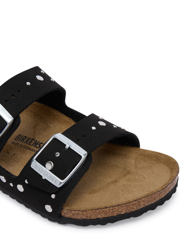 Birkenstock Pantoletten Birkenstock Arizona Rivet 1031646 S Schwarz