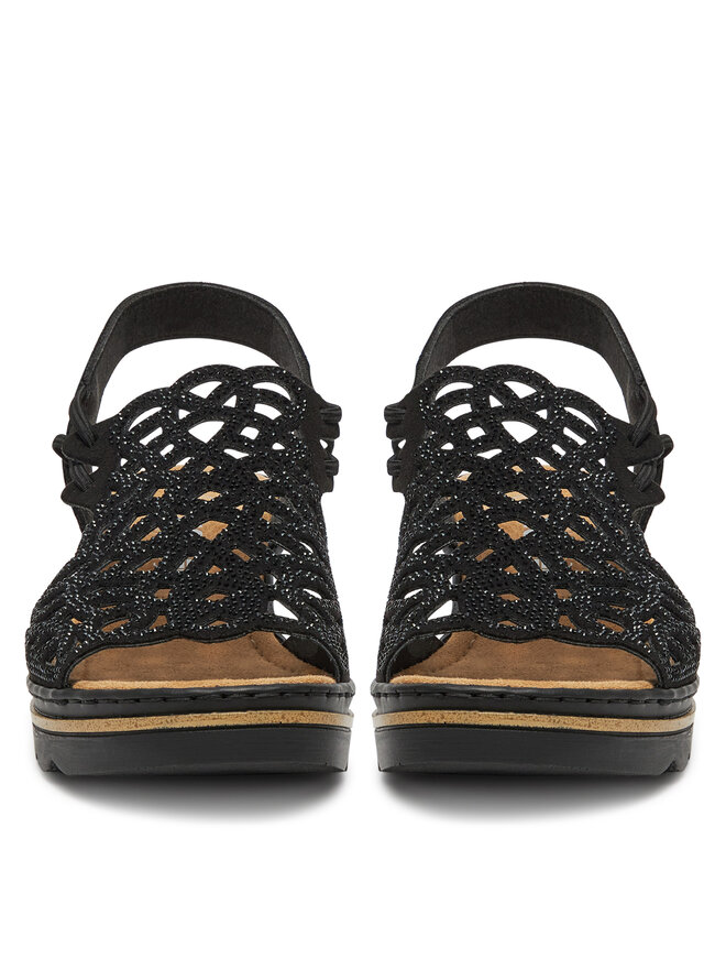 Rieker Sandalias Rieker 67465-00 Negro