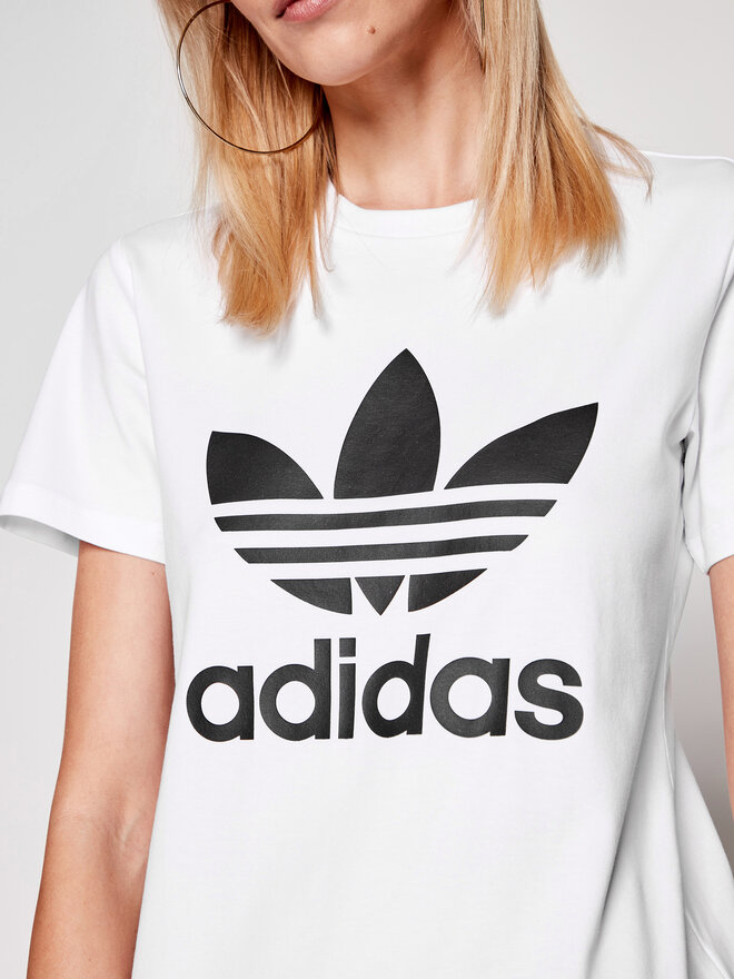adidas adidas Camiseta adicolor Classics Trefoil GN2899 Blanco Regular Fit