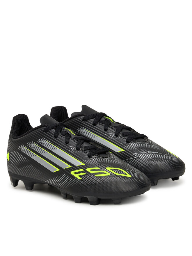 adidas Ποδοσφαιρικά Παπούτσια adidas F50 Club Firm/Multi-Ground Boots Kids JI0028 Μαύρο