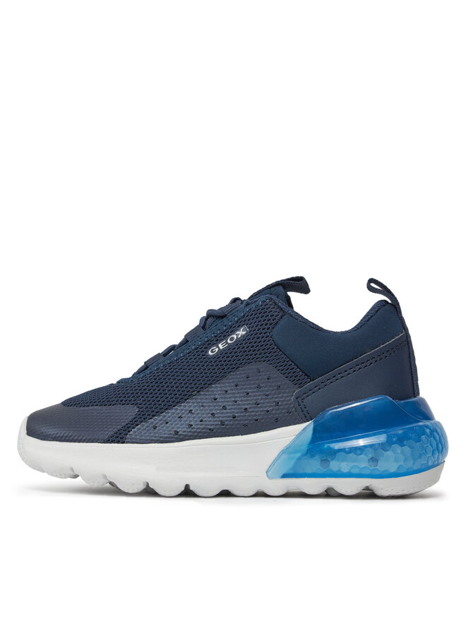 Geox Sneakersy Geox J Activart Illuminus J45LYA 0149J C4002 M Tmavomodrá