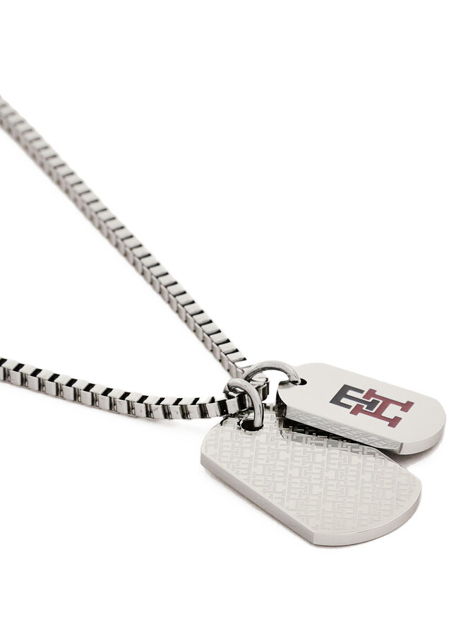 Tommy Hilfiger Naszyjnik Tommy Hilfiger 2790465 Srebrny