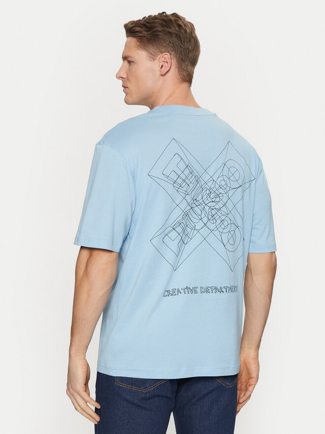 HUGO HUGO Camiseta Nufrancos 50532095 Azul Regular Fit