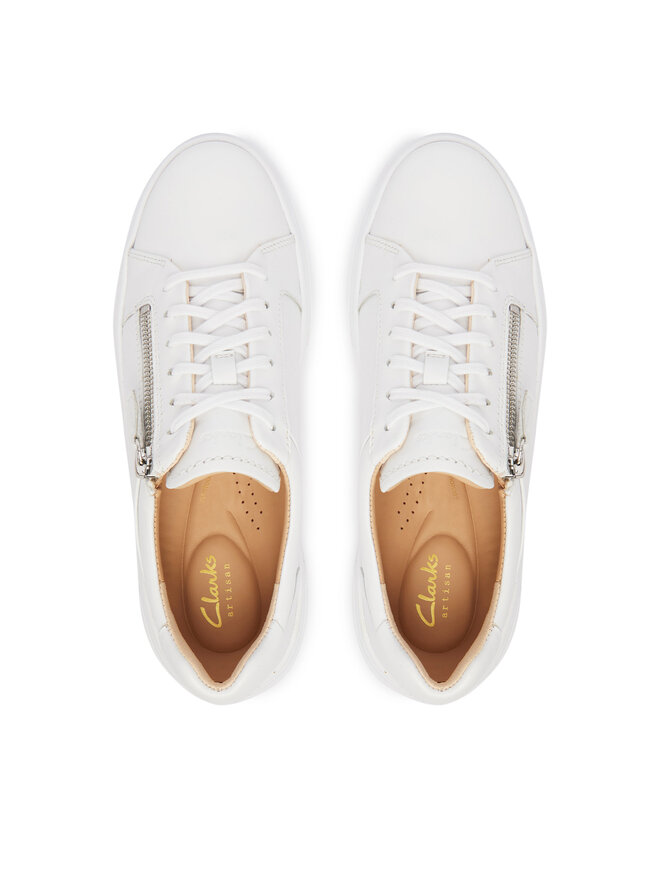Clarks Sneakers Clarks Hollyrose Zip 26185917 Weiß