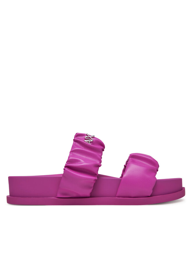 Armani Exchange Şlapi Armani Exchange XDP062 XV926 01820 Roz