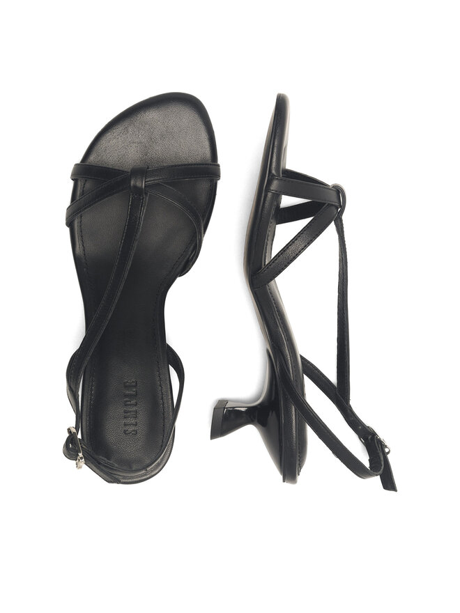 Simple Sandale Simple 107171 Negru