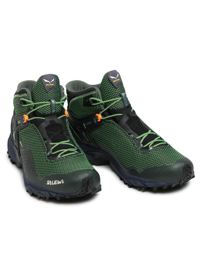 Salewa Трекінгові черевики Salewa Ms Ultra Flex 2 Mid Gtx GORE-TEX 61387 Зелений