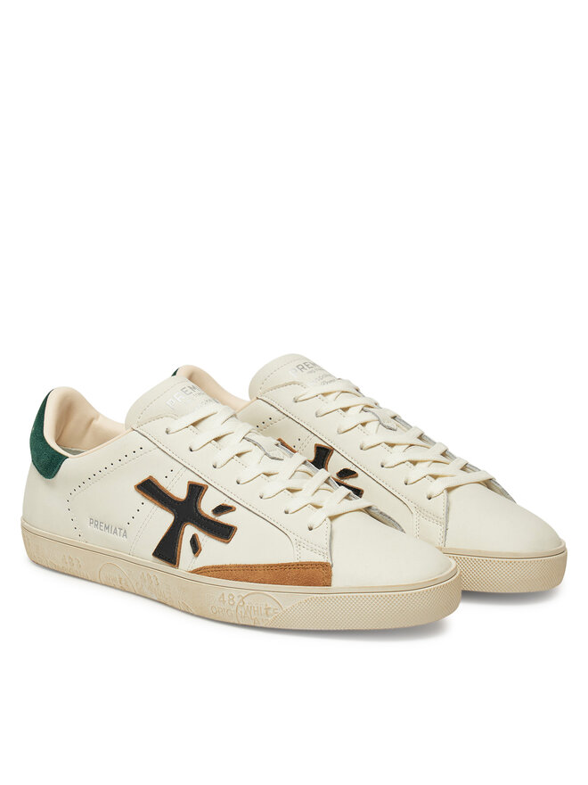 Premiata Сникърси Premiata STEVEN VAR 7284 Бял