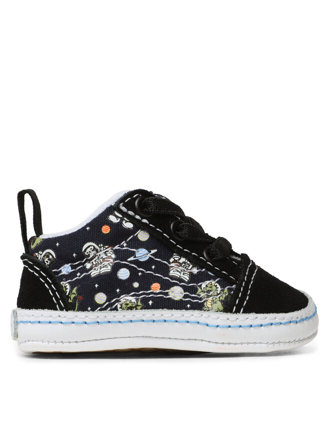 Vans Πάνινα παπούτσια Vans Old Skool Crib VN0A4P3TY611 Μαύρο