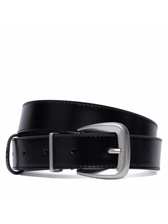 Calvin Klein Damengürtel Calvin Klein Hw End Tip Buckle LV04F7092G Schwarz