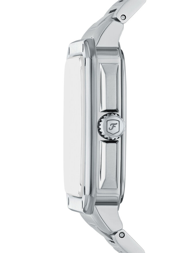 Fossil Sat Fossil Crosby FS6121 Srebrna