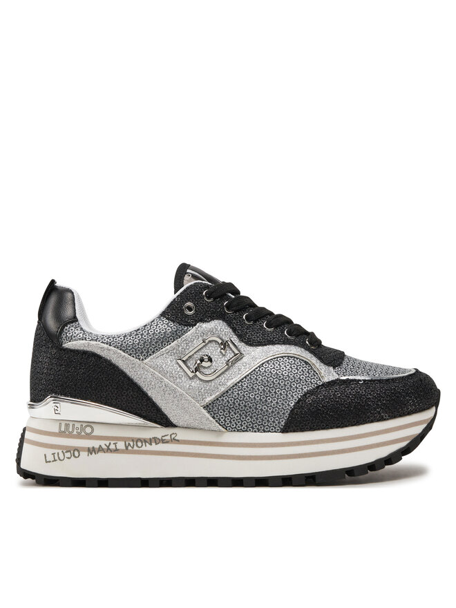 Liu Jo Sneakersy Liu Jo Maxi Wonder 73 BF4007 TX423 Srebrny