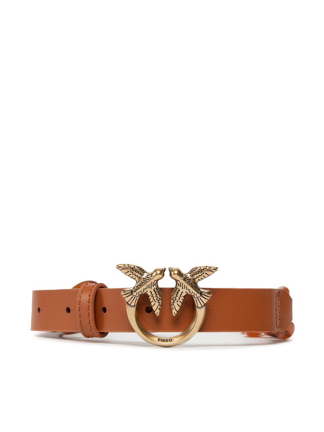 PINKO Cintura da donna Pinko Love Day Turtle Chain Belt H2 PE 22 PLT01 1H2113 Y85T Marrone