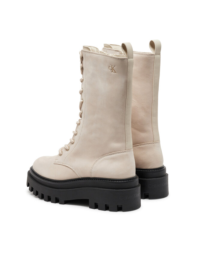 Calvin Klein Jeans Schnürstiefeletten Calvin Klein Jeans YW0YW01683 Beige