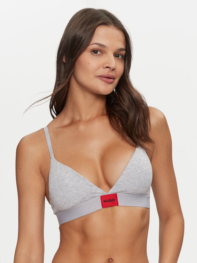 HUGO Hugo Bralette melltartó Red Label 50503098 Szürke