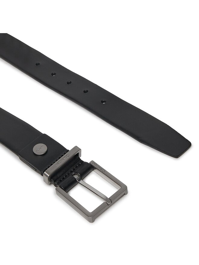 Calvin Klein Pánský pásek Calvin Klein Casual Adj. Belt 3.5Cm K50K504301 Černá