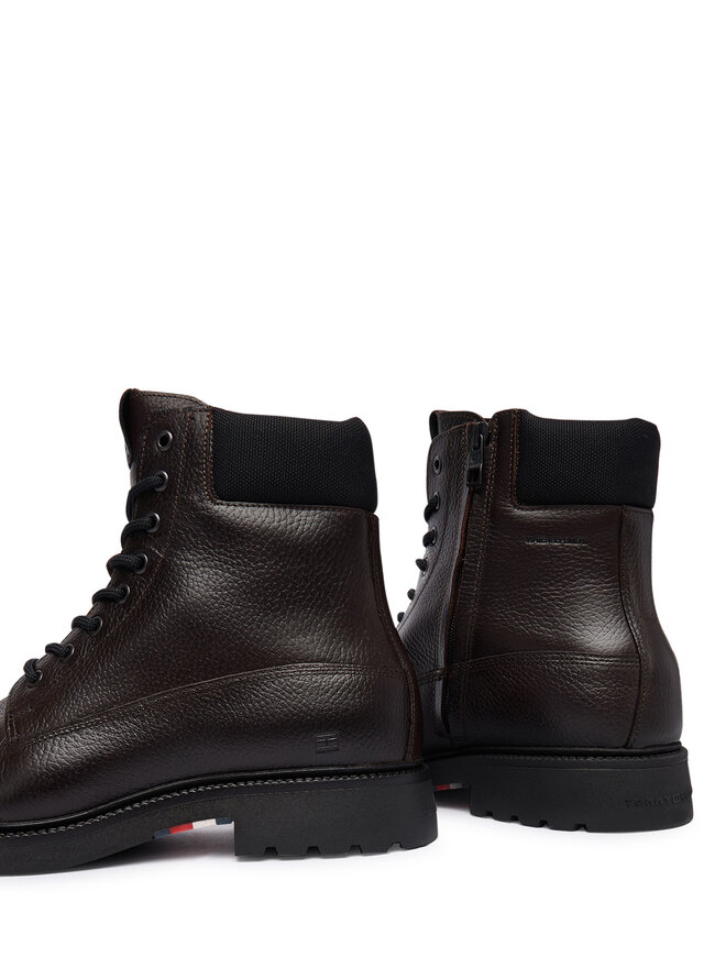 Tommy Hilfiger Ботуши Tommy Hilfiger Comfort Lwt Wrm Mx FM0FM05595 Кафяв