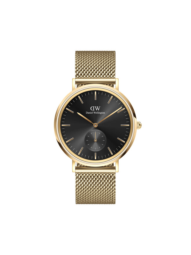 Daniel Wellington Pulkstenis Daniel Wellington Classic Multi-Eye Evergold Onyx DW00100713 Zelta