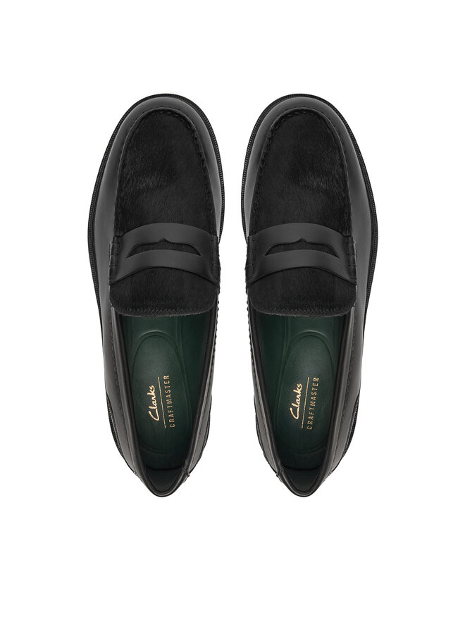 Clarks Mokassins Clarks CraftJames Lo 26184686 Schwarz