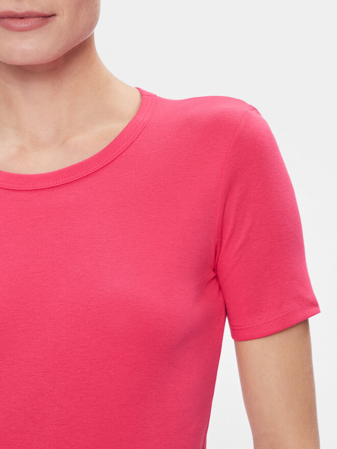 United Colors Of Benetton United Colors Of Benetton Camiseta 3GA2E16A0 Rosa Regular Fit